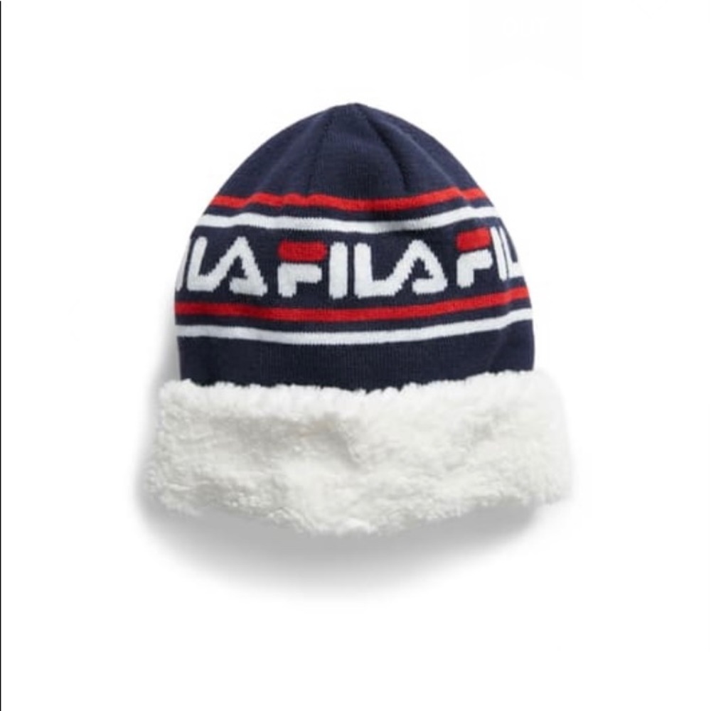 Fila The Heritage Collection Faux Shearling Beanie